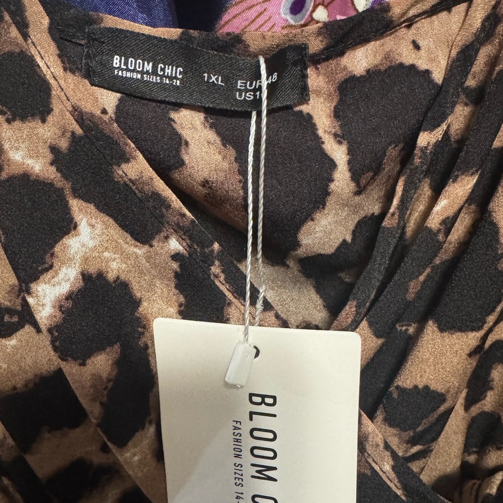 Cheetah print dress